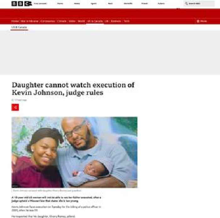 Daughter cannot watch execution of Kevin Johnson, judge rules