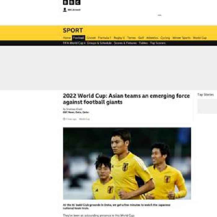 2022 World Cup: Asian teams emerge as force in football