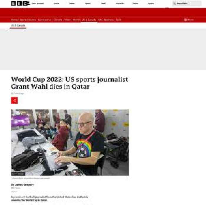 World Cup 2022: Veteran US sports journalist Grant Wahl dies in Qatar