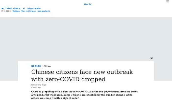 Chinese citizens face new outbreak with zero-COVID dropped