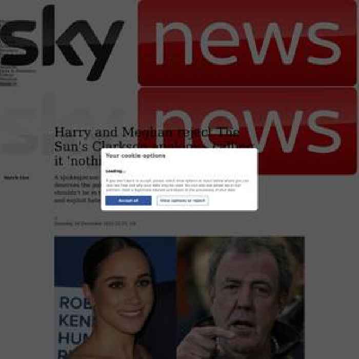 'Nothing more than a PR stunt': Harry and Meghan reject The Sun's Clarkson apology