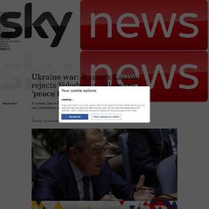 Ukraine war: Russia's Lavrov rejects Zelenskyy's 'peace formula'