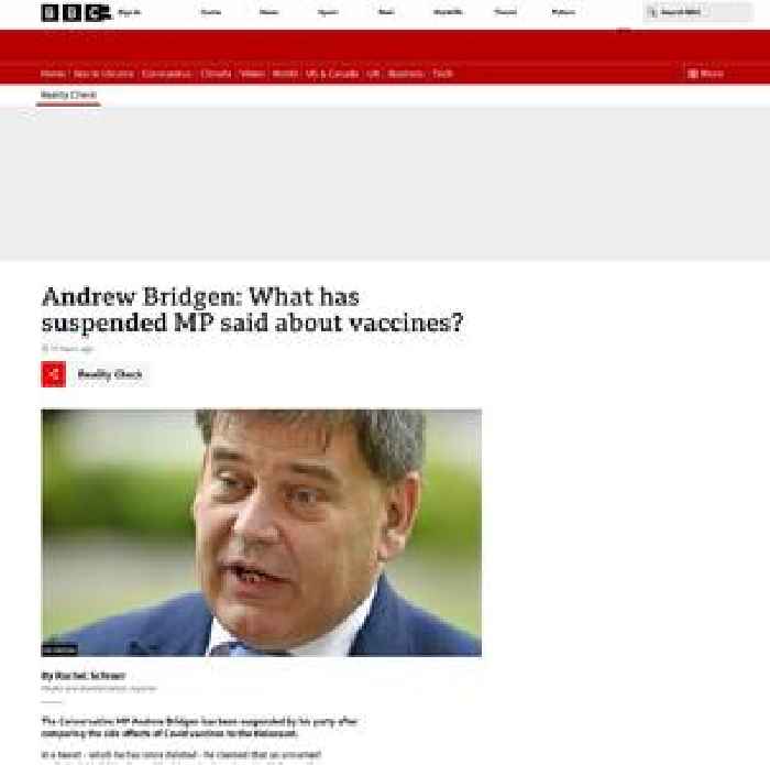 Andrew Bridgen: What has suspended MP said about vaccines?