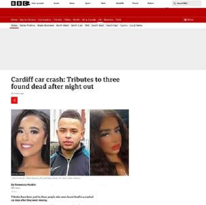 Cardiff car crash: Tributes paid to three killed in crash