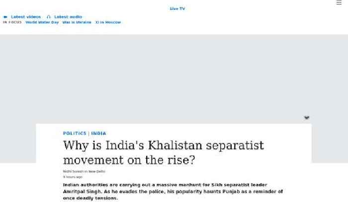 Why is India's Khalistan separatist movement on the rise?