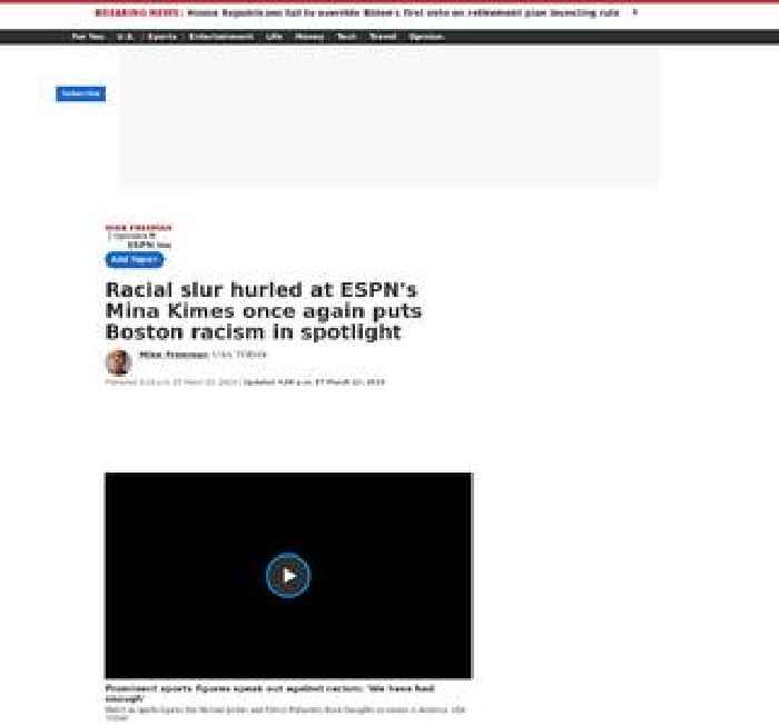 Racial slur hurled at ESPN's Mina Kimes once again puts Boston racism in spotlight