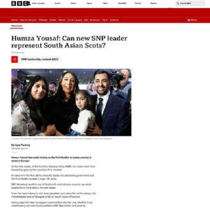 South Asian Scots hope new leader gives them a voice