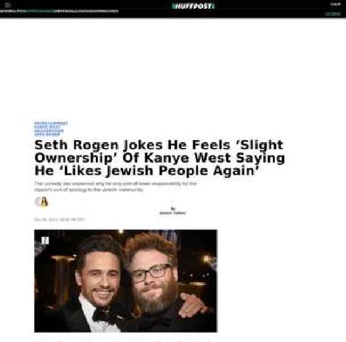 

    Seth Rogen Jokes He Feels ‘Slight Ownership’ Of Kanye West Saying He ‘Likes Jewish People Again’

