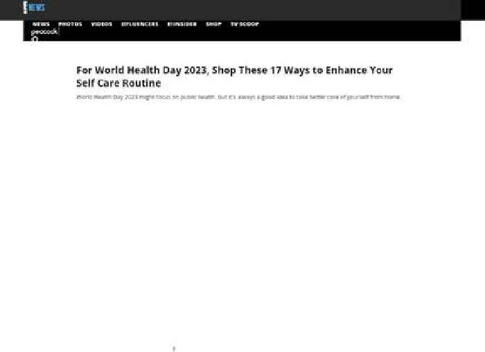 
                        17 Ways To Make World Health Day 2023 Your Every Day
