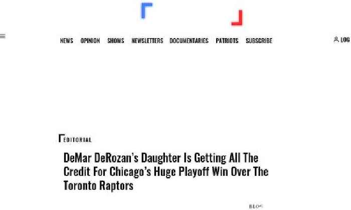 DeMar DeRozan’s Daughter Is Getting All The Credit For Chicago’s Huge Playoff Win Over The Toronto Raptors