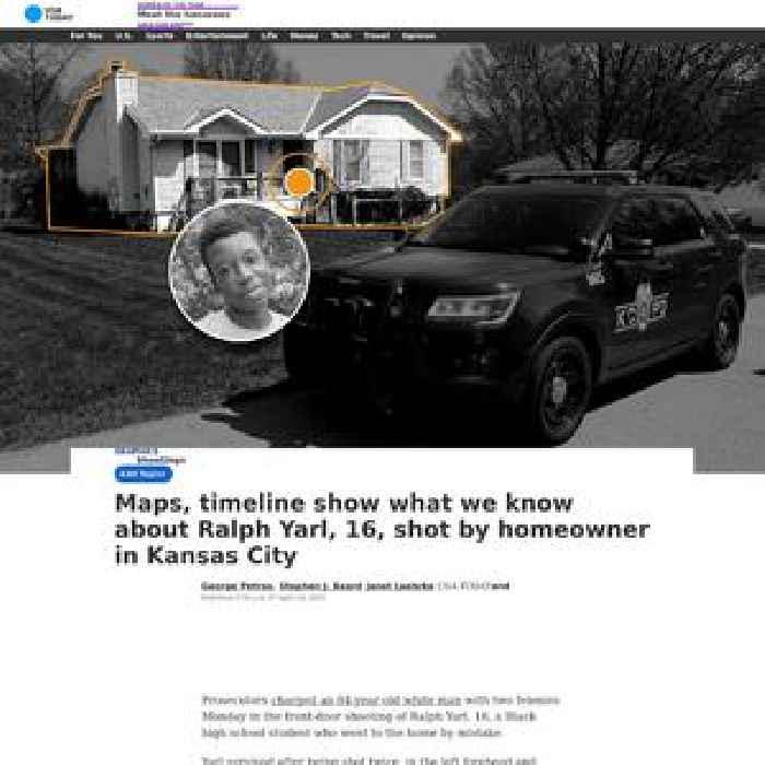 Maps, timeline show what we know about Ralph Yarl, 16, shot by homeowner in Kansas City