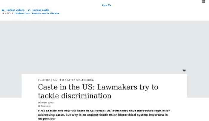 Caste in the US: Lawmakers try to tackle discrimination