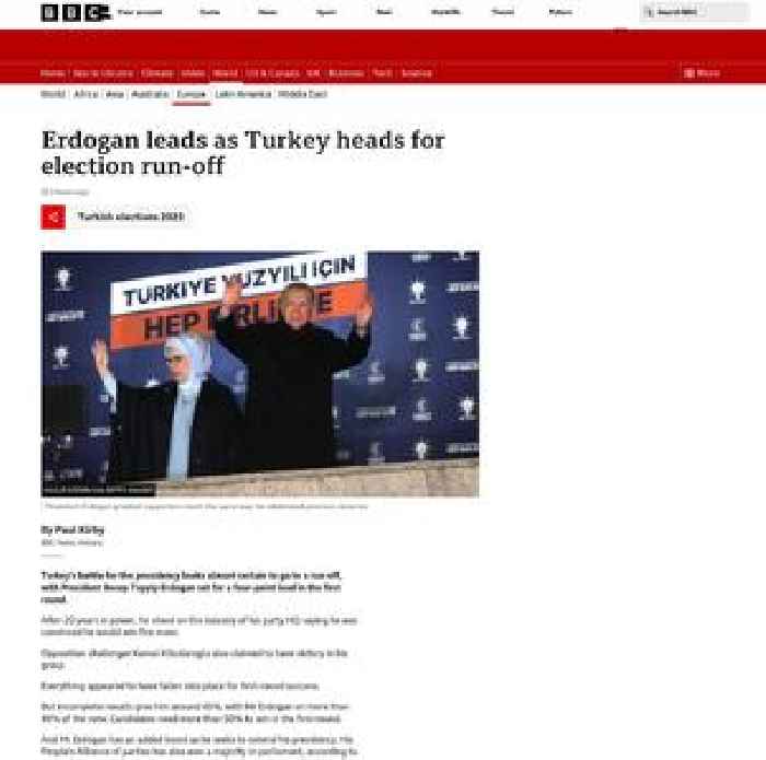 Turkey's fevered presidential race set for run-off