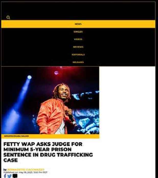 Fetty Wap Asks Judge For Minimum 5-Year Prison Sentence In Drug Trafficking Case