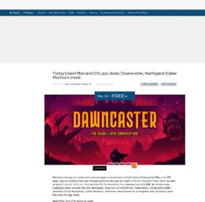 Today’s best Mac and iOS app deals: Dawncaster, Northgard, Cyber Manhunt, more