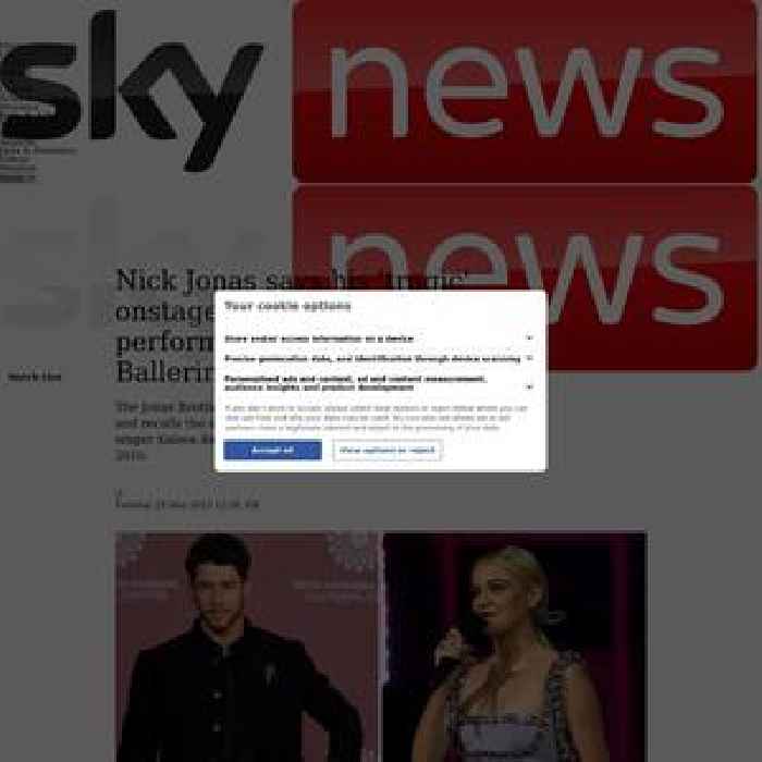 Nick Jonas says 'tragic' performance blunder sent him to therapy