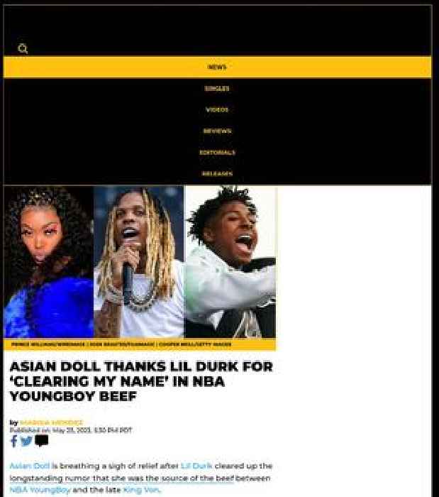 Asian Doll Thanks Lil Durk For ‘Clearing My Name’ In NBA YoungBoy Beef