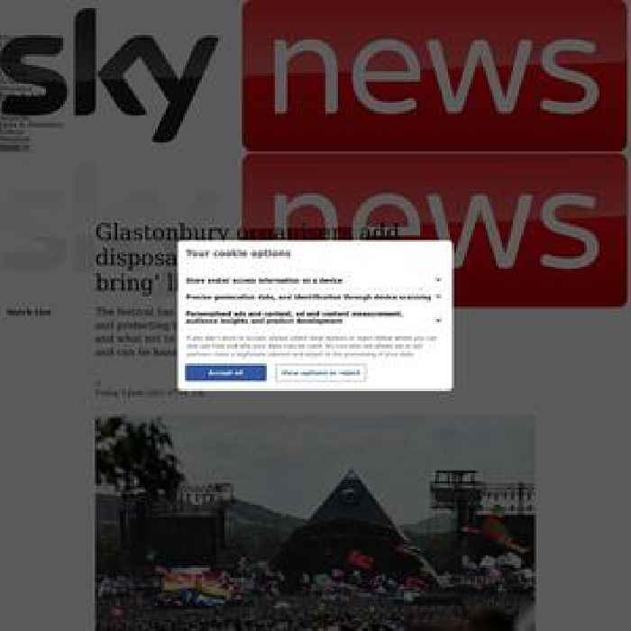 Disposable vapes banned at Glastonbury