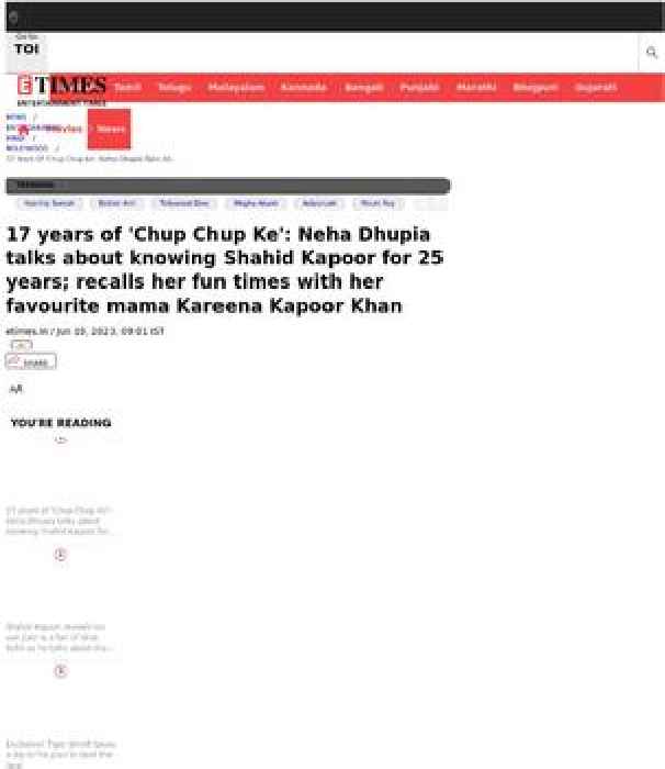 Neha celebrates 17 yrs of 'Chup Chup Ke'