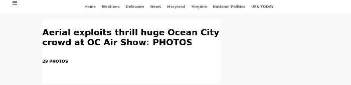 Aerial exploits thrill huge Ocean City crowd at OC Air Show: PHOTOS