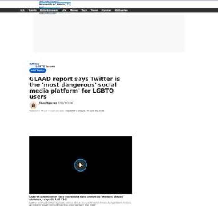 GLAAD report says major social media platforms fail to protect LGBTQ users