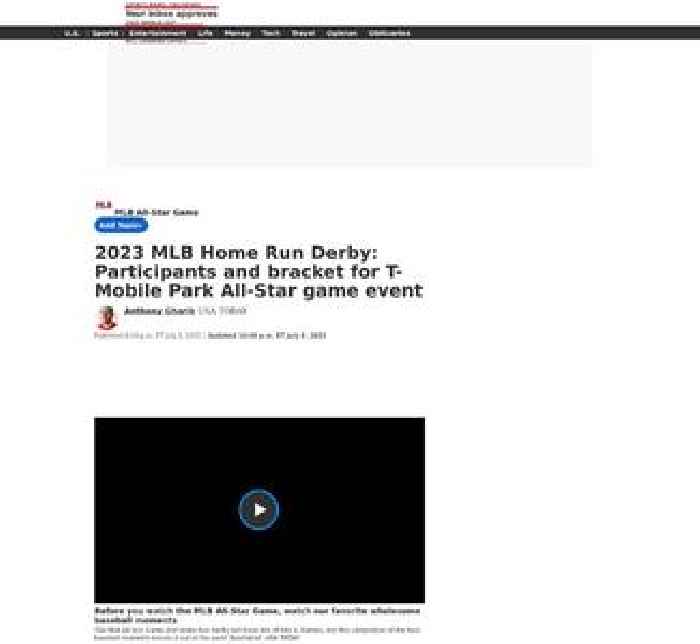 2023 MLB Home Run Derby: Participants and bracket for T-Mobile Park All-Star game event