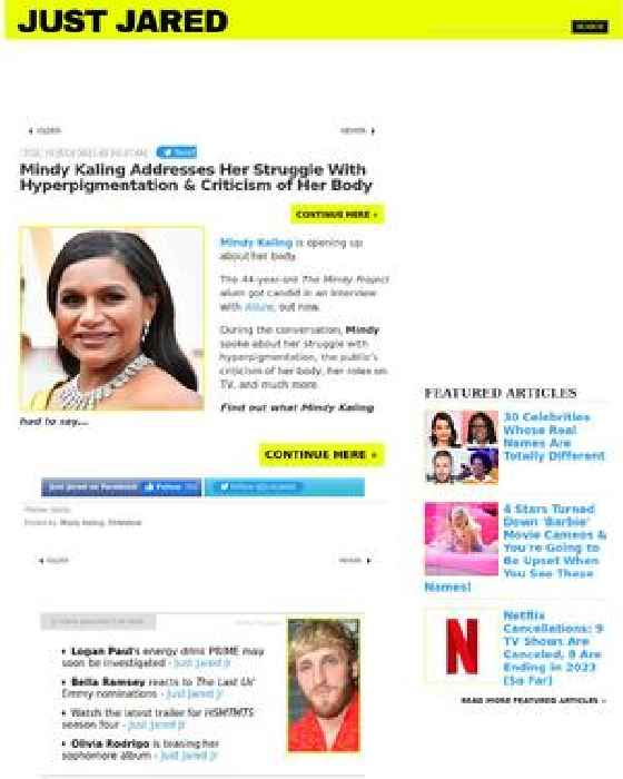 Mindy Kaling Addresses Her Struggle With Hyperpigmentation & Criticism of Her Body