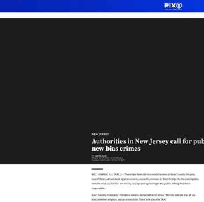 Authorities in New Jersey call for public help amid 2 new bias crimes