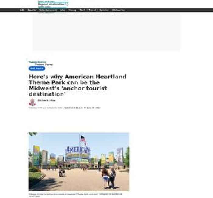 Here's why American Heartland Theme Park can be the Midwest's 'anchor tourist destination'