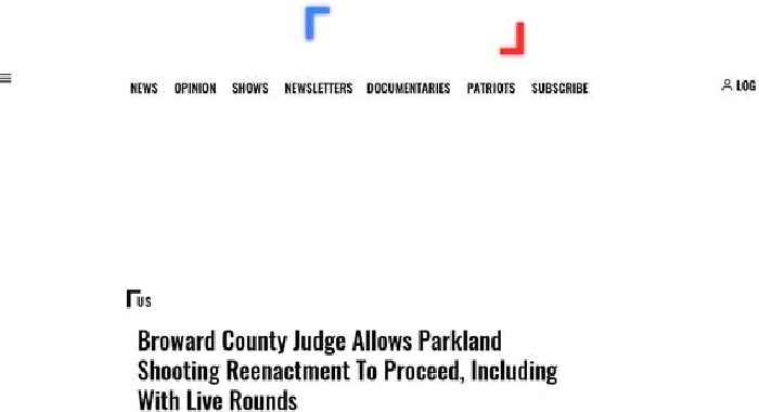 Broward County Judge Allows Parkland Shooting Reenactment To Proceed, Including With Live Rounds