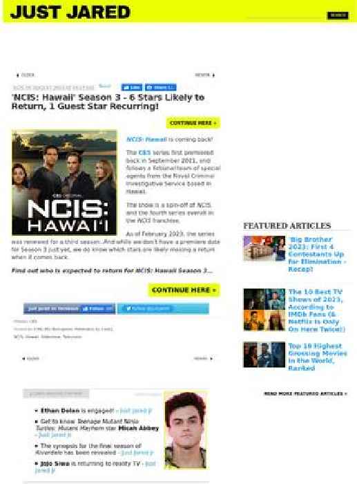 'NCIS: Hawaii' Season 3 - 6 Stars Likely to Return, 1 Guest Star Recurring!
