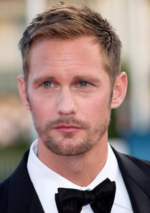 Alexander Skarsgård got one bloody thing from the 'The Northman' set