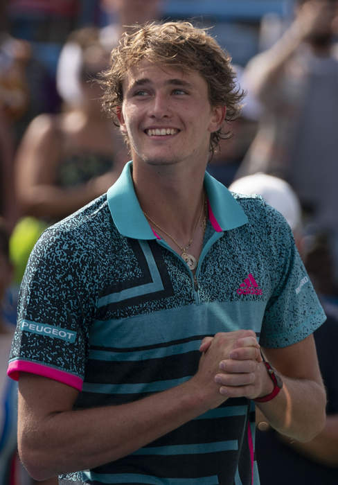 Fourth seed Zverev sweeps into US Open semis... and has to mop the court too