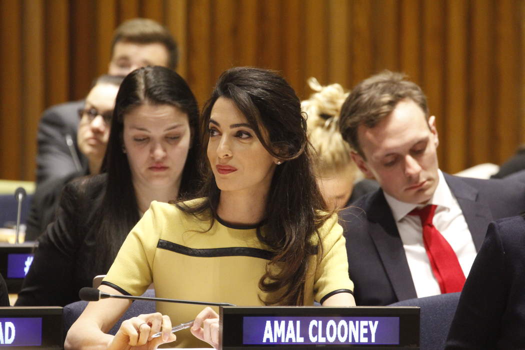 Amal Clooney among legal experts who recommended arrest warrants over Israel-Hamas war