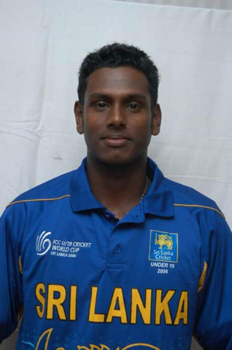 Watch Sri Lanka's Mathews timed out before facing first ball