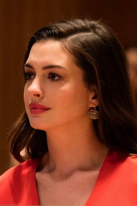 Anne Hathaway reveals miscarriage while in play in which she had to 'give birth every night'