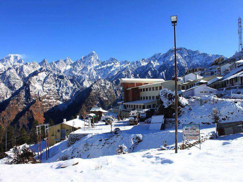 Finally, snow brings cheer to Auli
