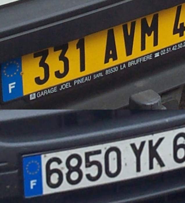 Automatic number-plate recognition