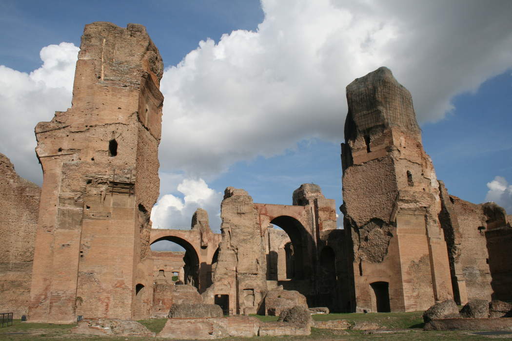 Seven wonders within… The Baths of Caracalla, Rome
