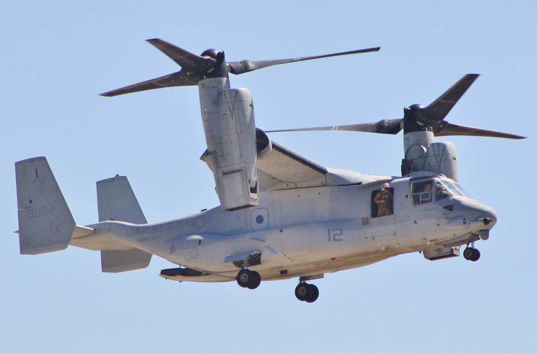 Search Continues In Japan For Downed Osprey Aircraft