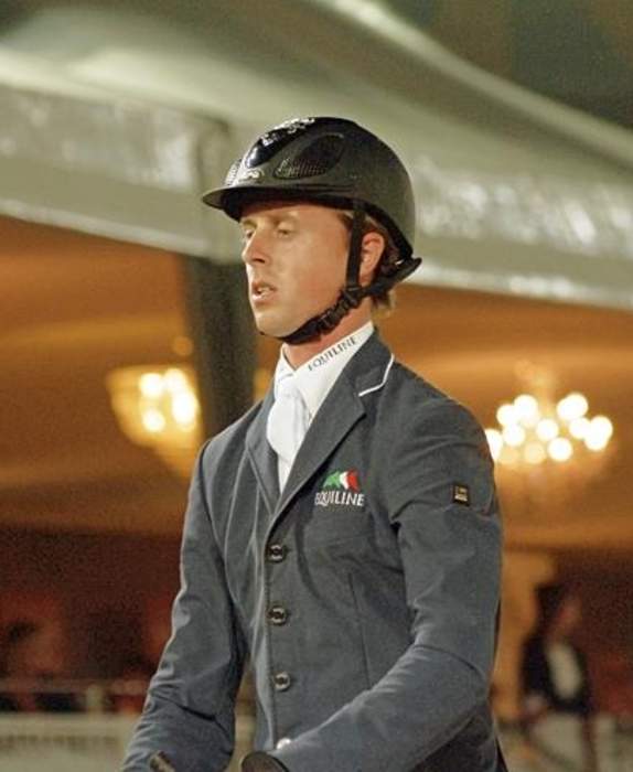 GB's Maher wins showjumping gold in dramatic six-horse jump-off