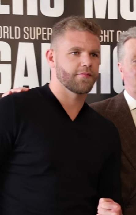 Watch: Billy Joe Saunders and Saul 'Canelo' Alvarez face-off at weigh-in