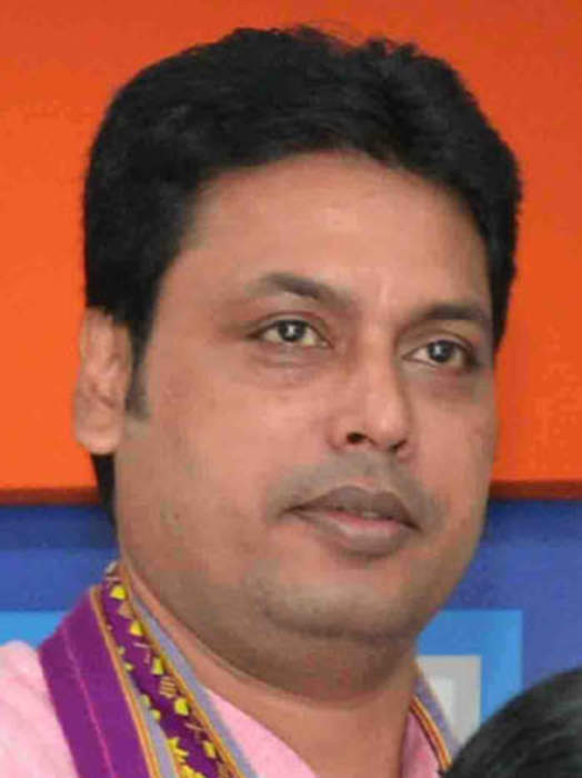 Tripura CM Biplab Deb resigns