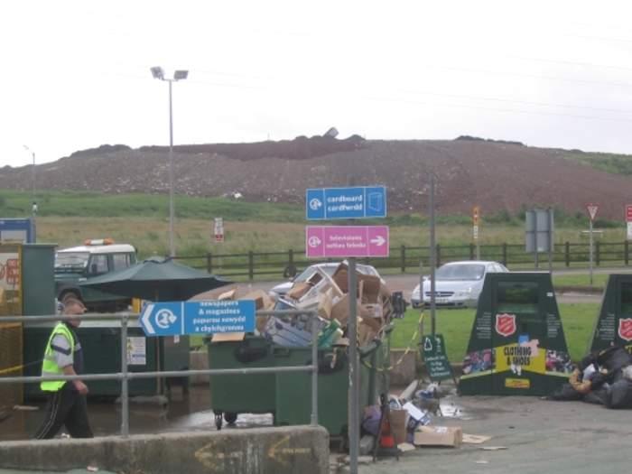 Bitcoin buried in Newport landfill