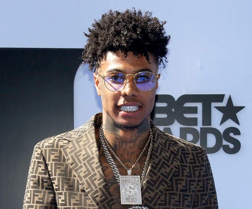 Blueface Throws Female Fan Off the Stage, Orders Jaidyn Alexis To Fight