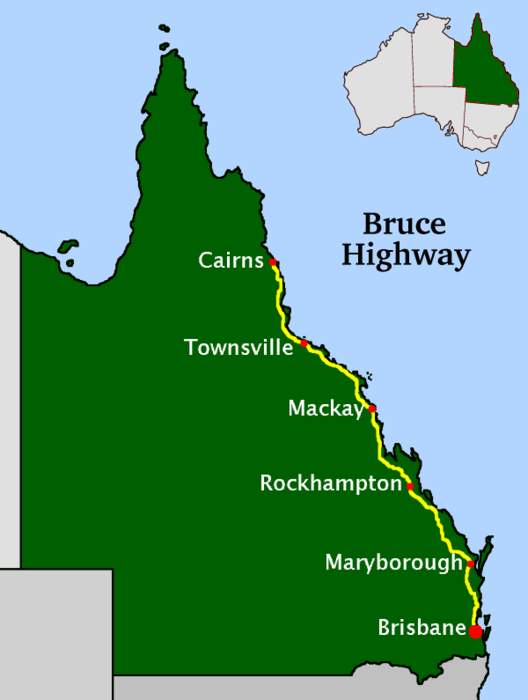 Man shot dead by police on Bruce Highway