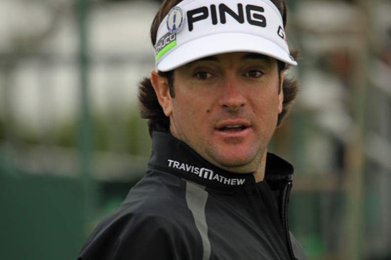 Masters champion Bubba Watson in the Toyota Green Room