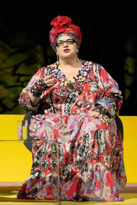 'Colour is the order of the day!': Camila Batmanghelidjh hailed as 'brilliant woman' at funeral