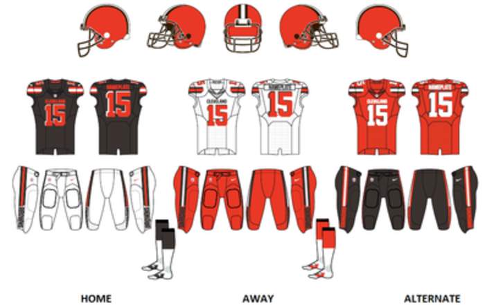 'The people have spoken:' Cleveland Browns unveil new 'running Brownie' mid-field logo