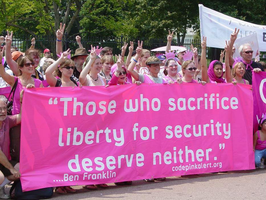 Code Pink protesters confront Defense Secretary Austin about Israel: 'Stop supporting mass murder'